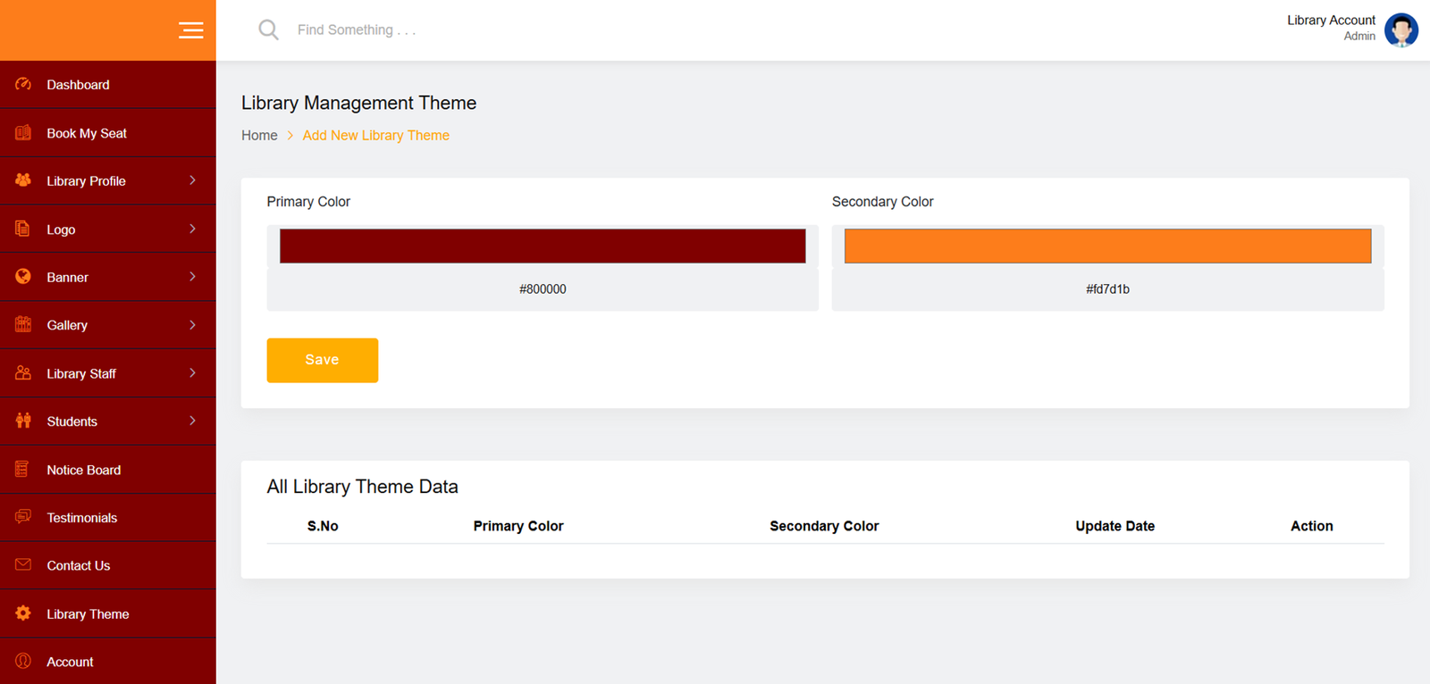 Library Management Website